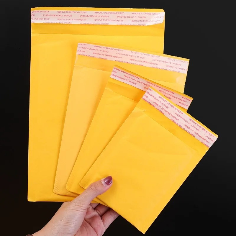 10-50Pack Kraft Bubble Mailers - مراجعة Letter Envelope Kraft وسعره