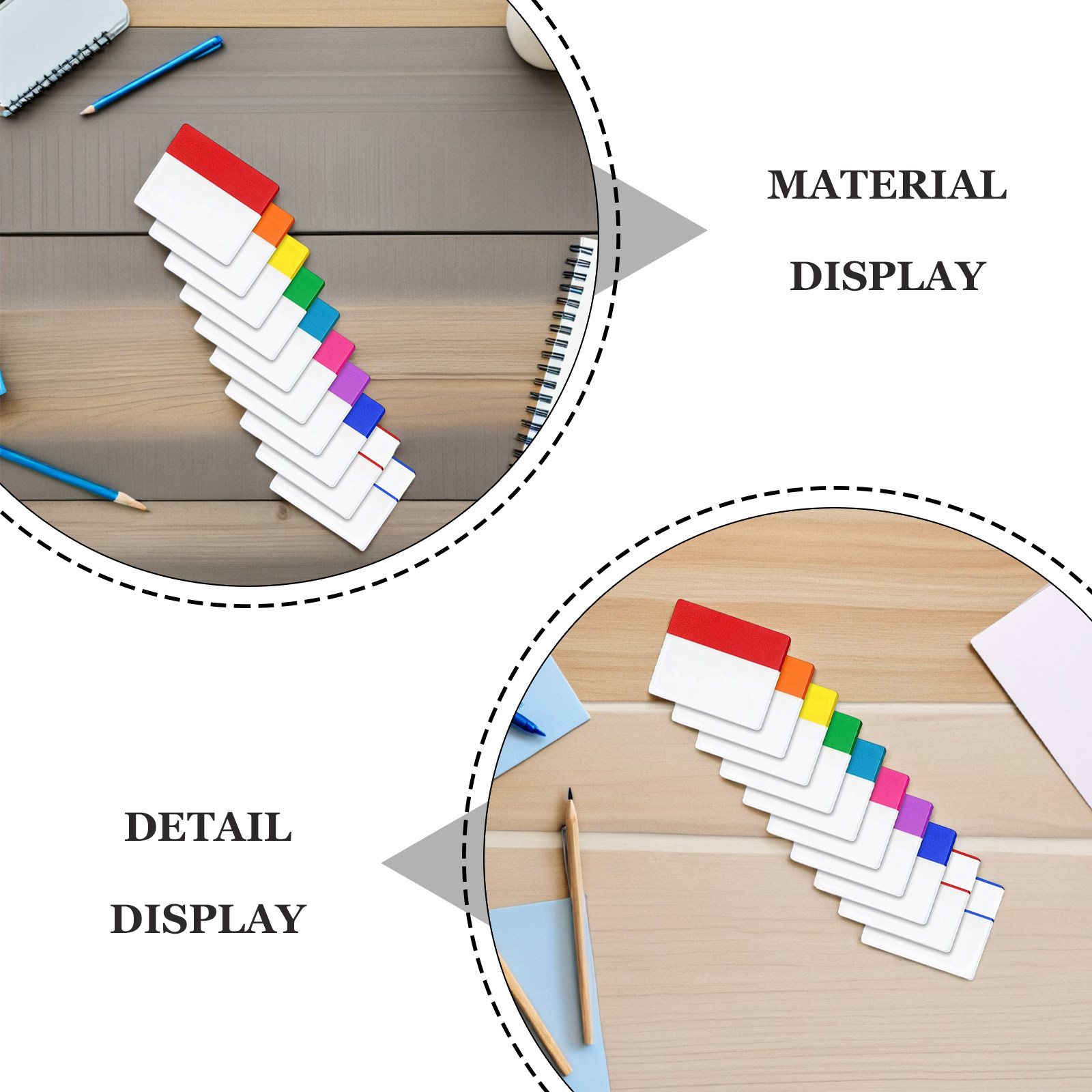 10 Semi Transparent Waterproof - مراجعة Index Tab Divider وسعره
