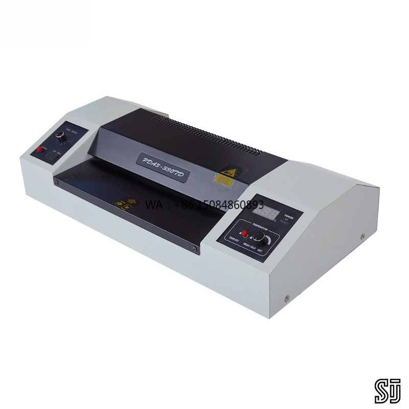 Heavy Duty Four Roll Hot Cold  - مراجعة Document Laminator Pouch وسعره