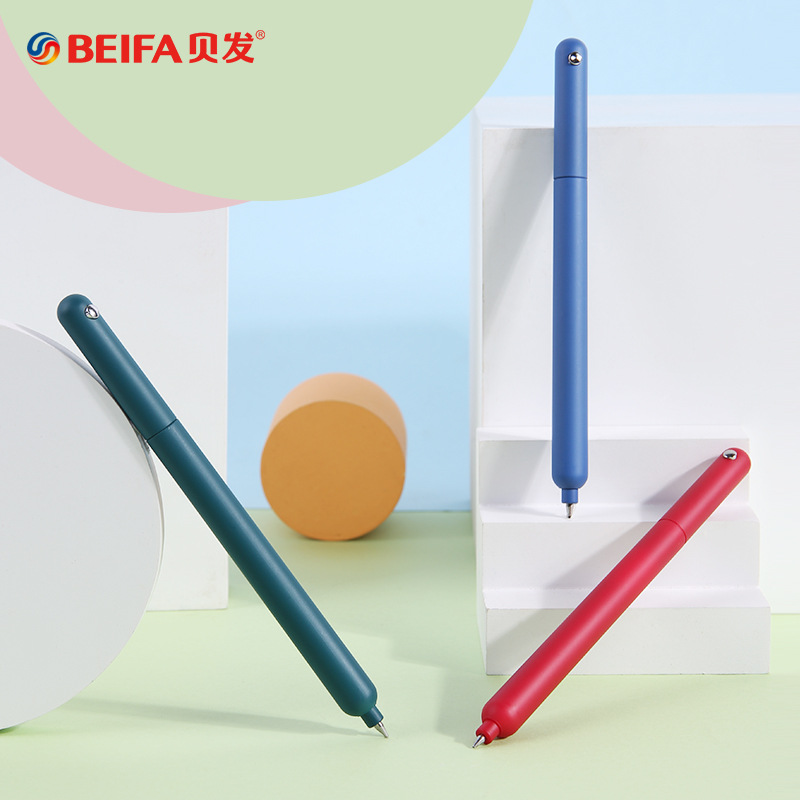 BeiFa Simple Rotating Gel Pen  - مراجعة Stationery Supplies Business وسعره
