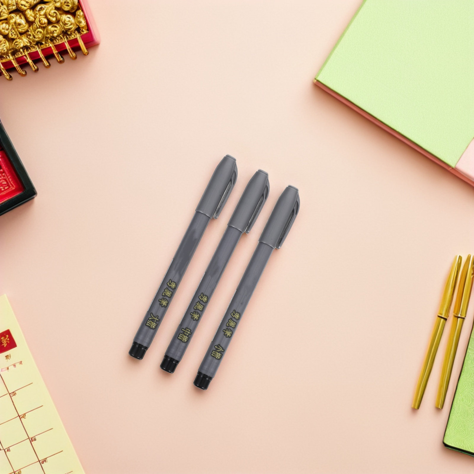 6Pcs Chinese Calligraphy Brush - مراجعة Fountain Pen Ink وسعره