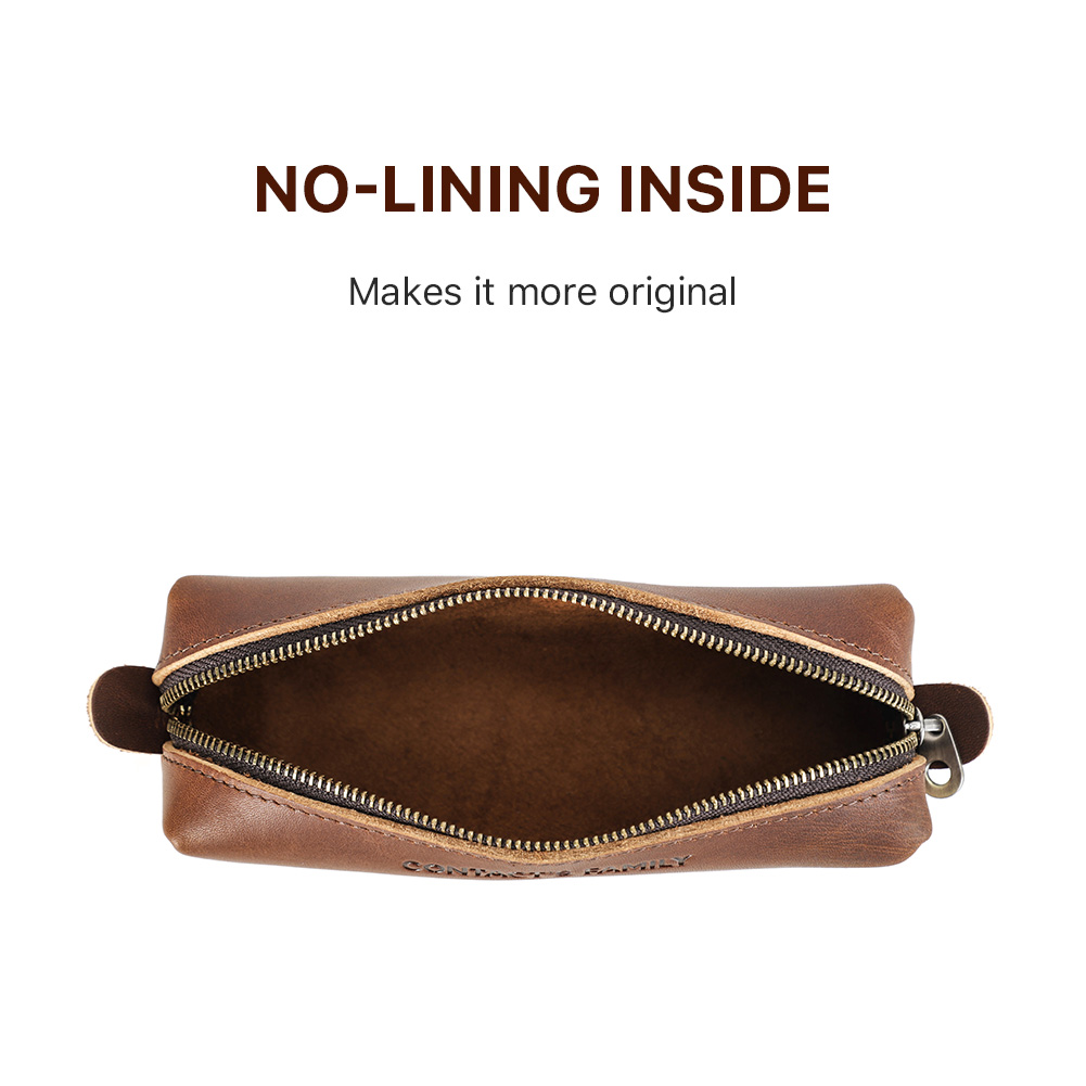 Retro Leather Pencil Case High - مراجعة Stationery Supplies Business وسعره