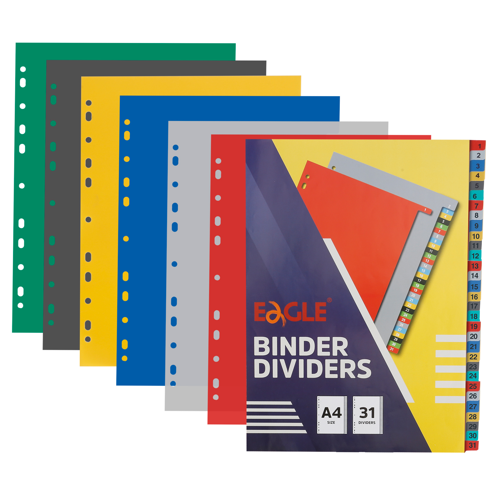 EAGLE A4 Binder Index Divider  - مراجعة Index Tab Divider وسعره