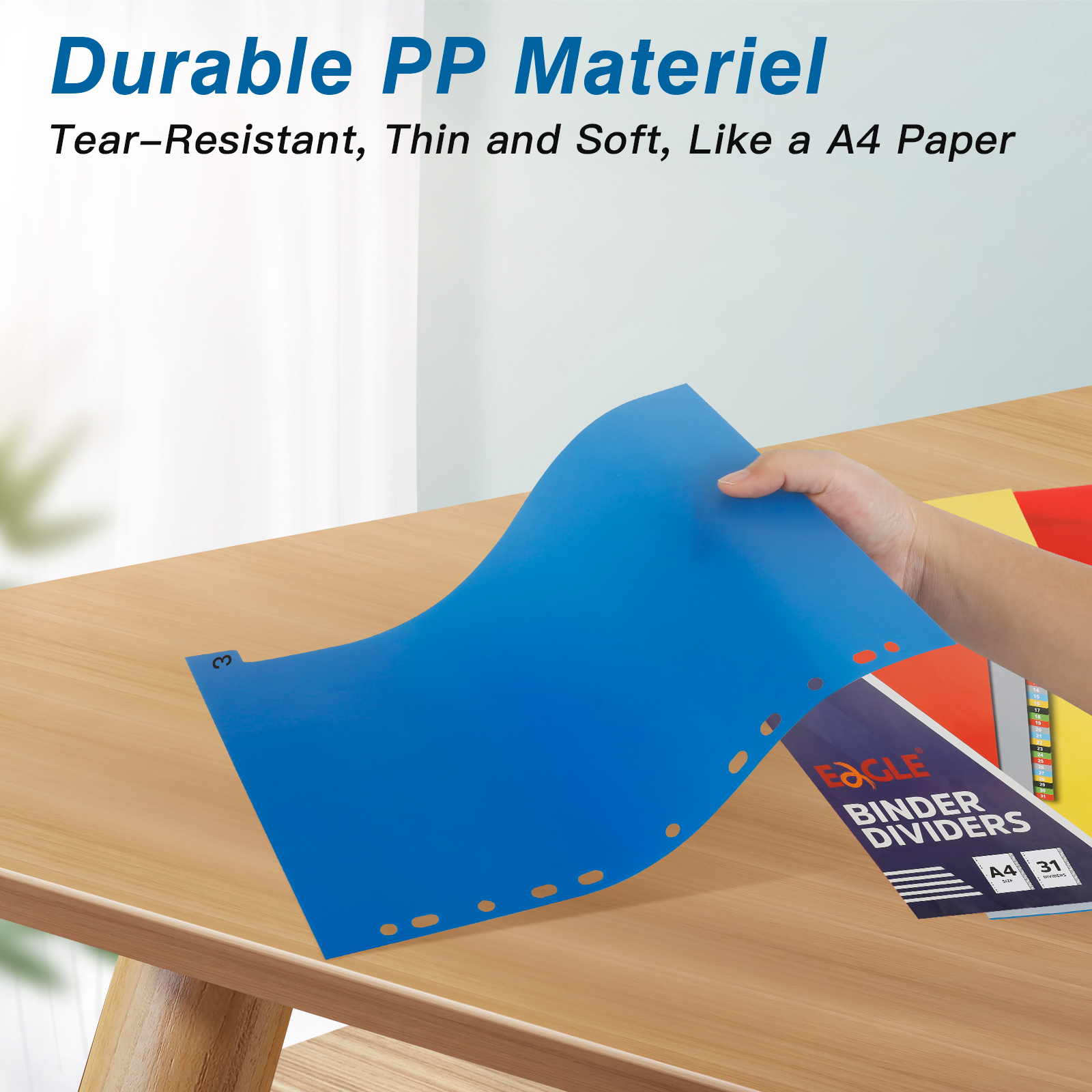 EAGLE A4 Binder Index Divider  - مراجعة Index Tab Divider وسعره