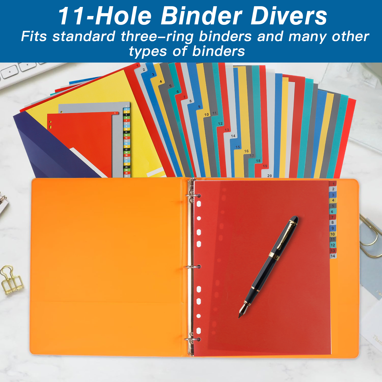 EAGLE A4 Binder Index Divider  - مراجعة Index Tab Divider وسعره