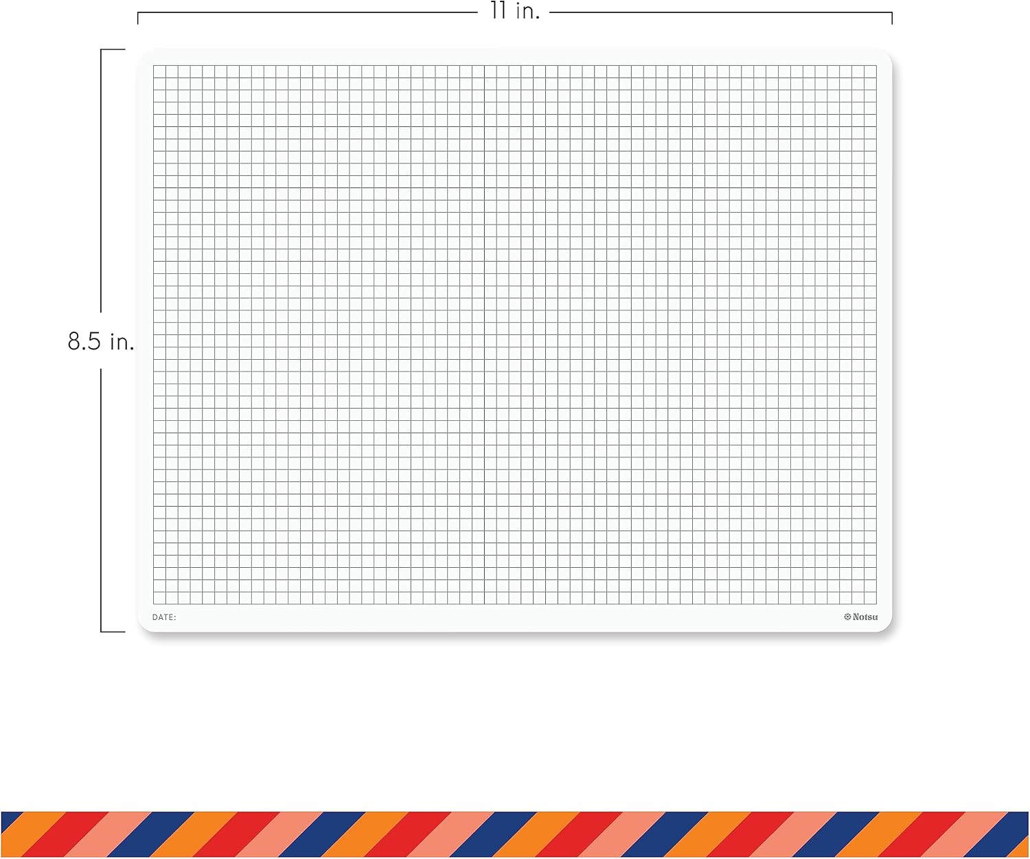 Graph Notepads 8.5x11 inch 2 P - مراجعة Graph Paper Pad وسعره