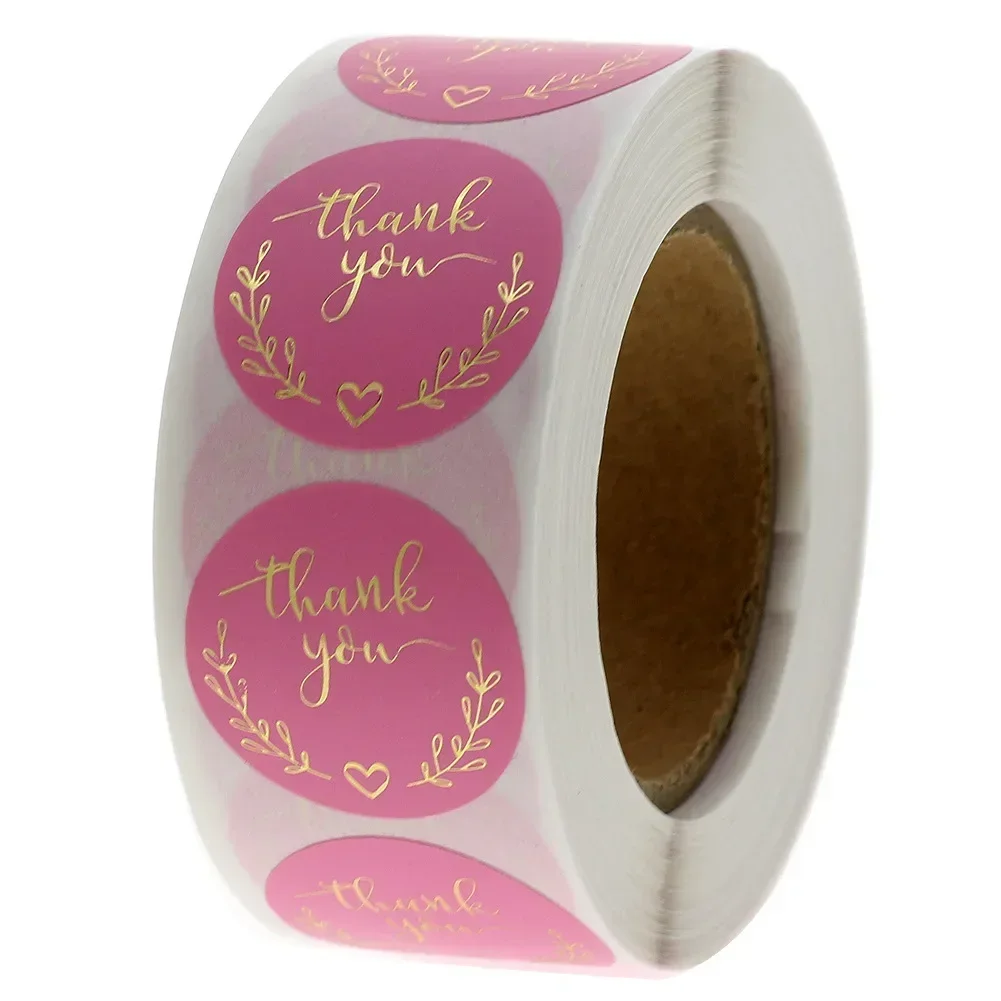 50-500pcs Thank You Sticker Pi - مراجعة Stationery Supplies Business وسعره