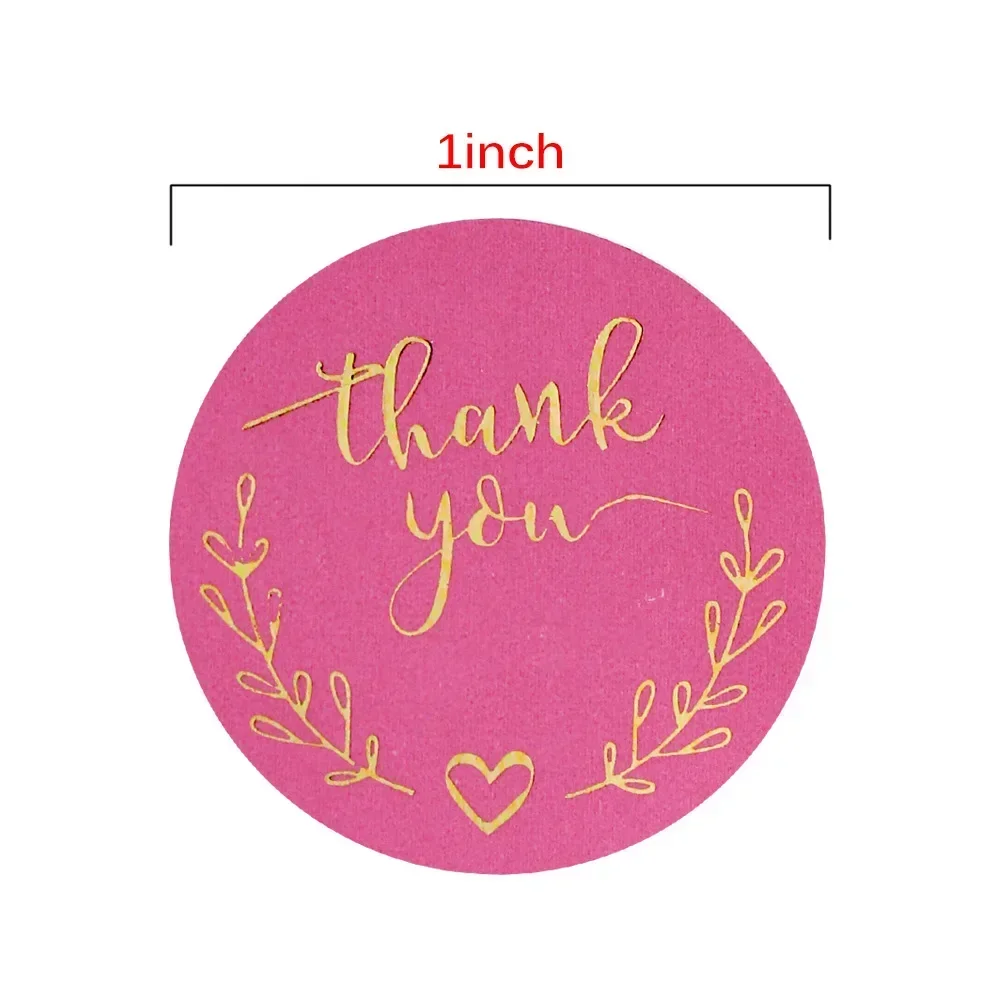 50-500pcs Thank You Sticker Pi - مراجعة Stationery Supplies Business وسعره