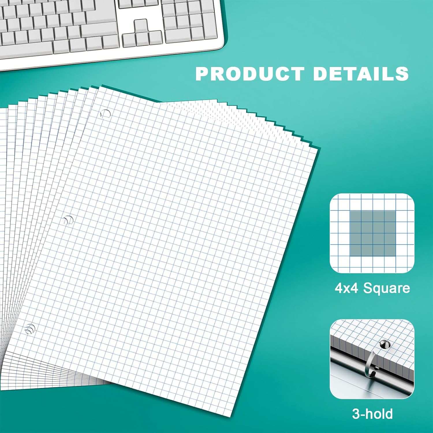 Loose Leaf Graph Paper Noteboo - مراجعة Graph Paper Pad وسعره