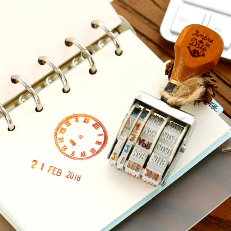 1PCS 4 colors Inkpad Ink stamp - مراجعة Self Inking Stamp وسعره