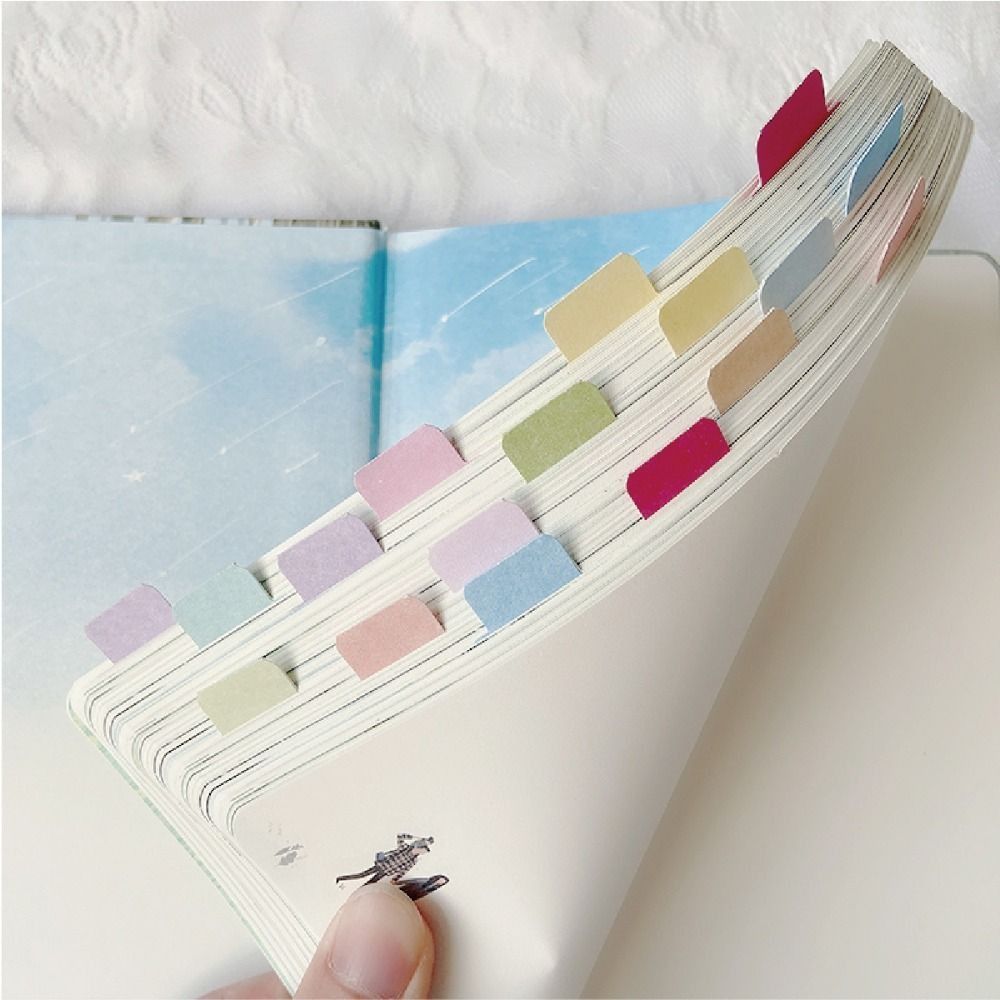 60/120Pcs Index Label Sticker  - مراجعة Index Tab Divider وسعره