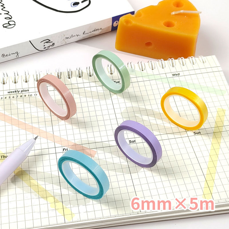 5Rolls Transparent Fluorescent - مراجعة Index Tab Divider وسعره