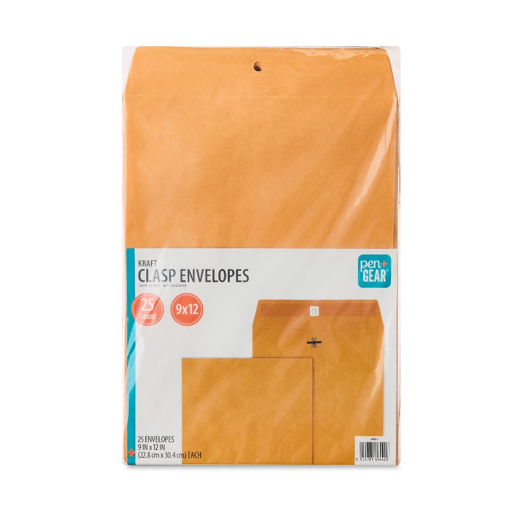 New Kraft Clasp Envelopes 9x12 - مراجعة Letter Envelope Kraft وسعره