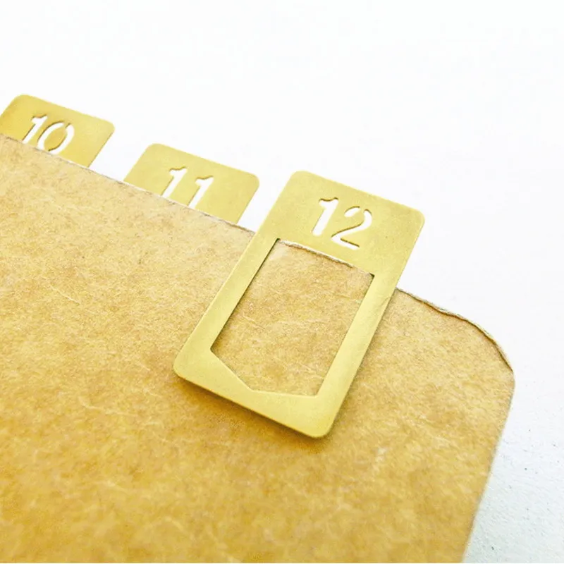 12 Pcs/lot Vintage Copper Book - مراجعة Stationery Office Supply Store وسعره