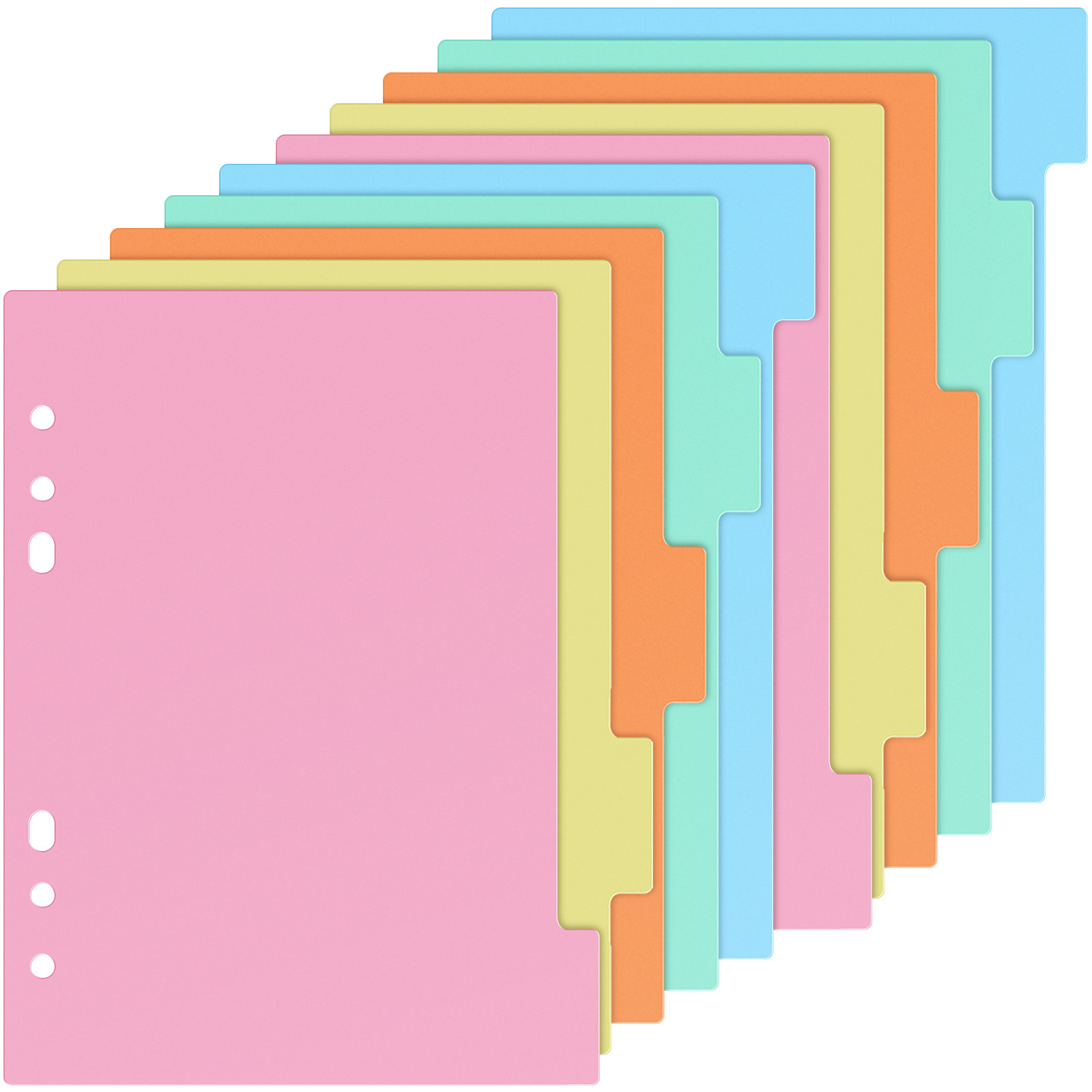 10Pcs Plastic Dividers Tab Ind - مراجعة Index Tab Divider وسعره