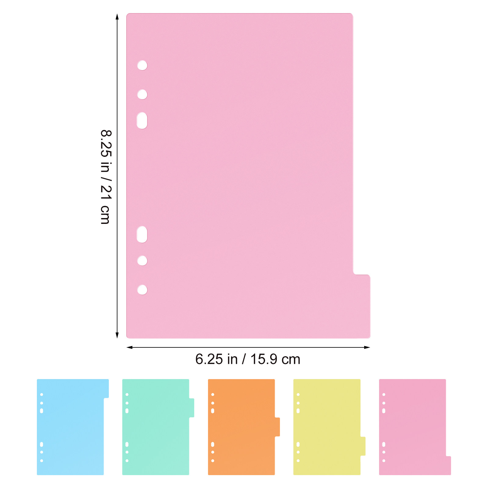 10Pcs Plastic Dividers Tab Ind - مراجعة Index Tab Divider وسعره