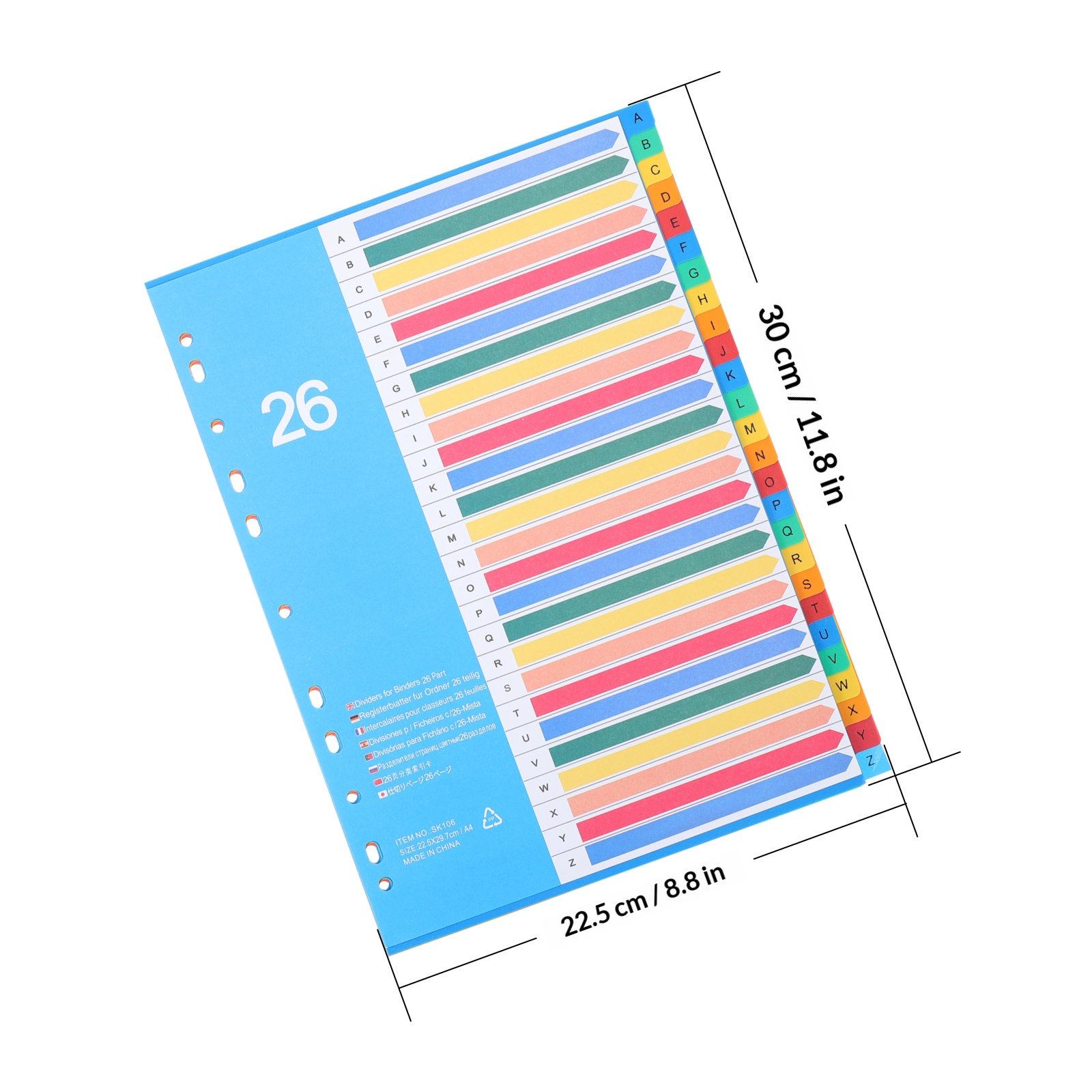 38Pcs Colored Plastic Folder S - مراجعة Index Tab Divider وسعره