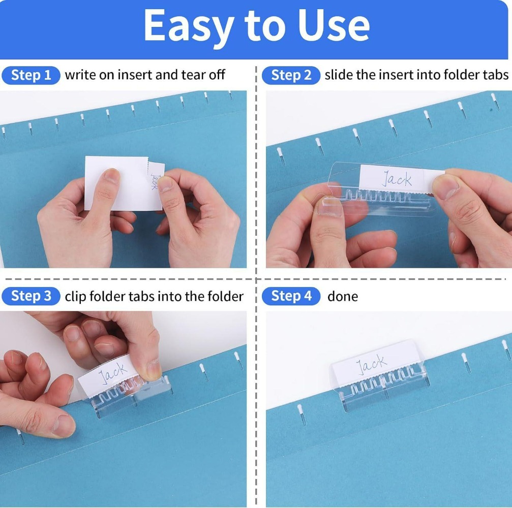 20-60Pcs Transparent Hanging F - مراجعة File Folder Hanging وسعره