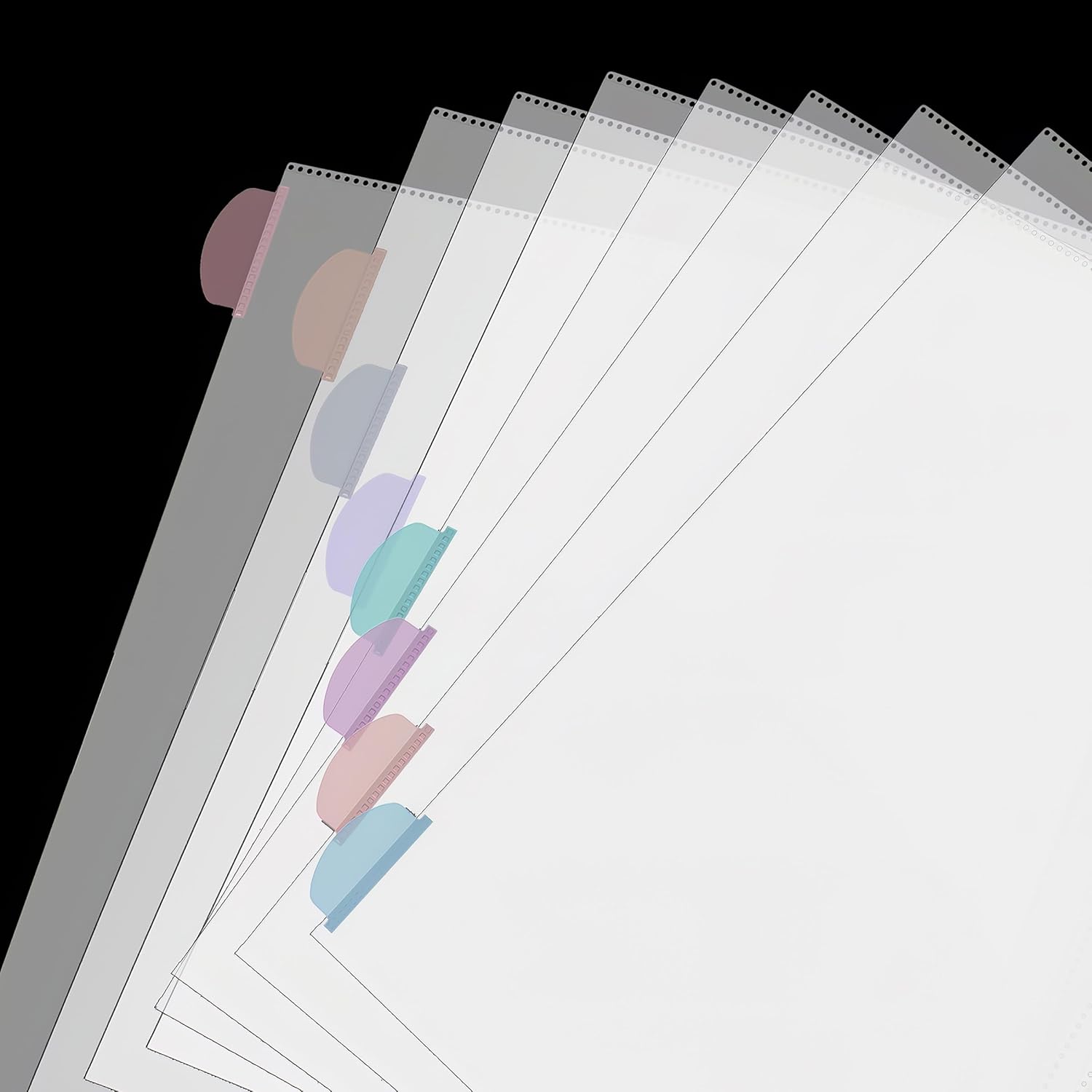 A4 Clear Sheet Protectors with - مراجعة Index Tab Divider وسعره