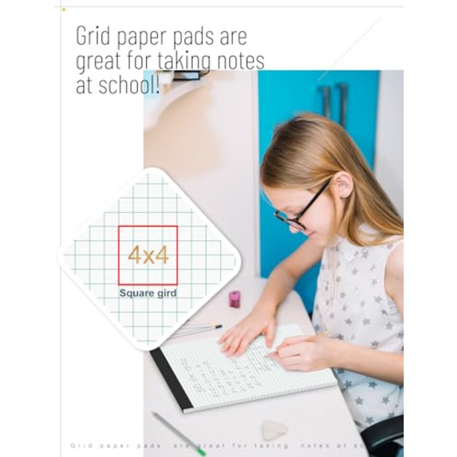 Graph Paper Pad 11, 2 Pack, 44 - مراجعة Graph Paper Pad وسعره