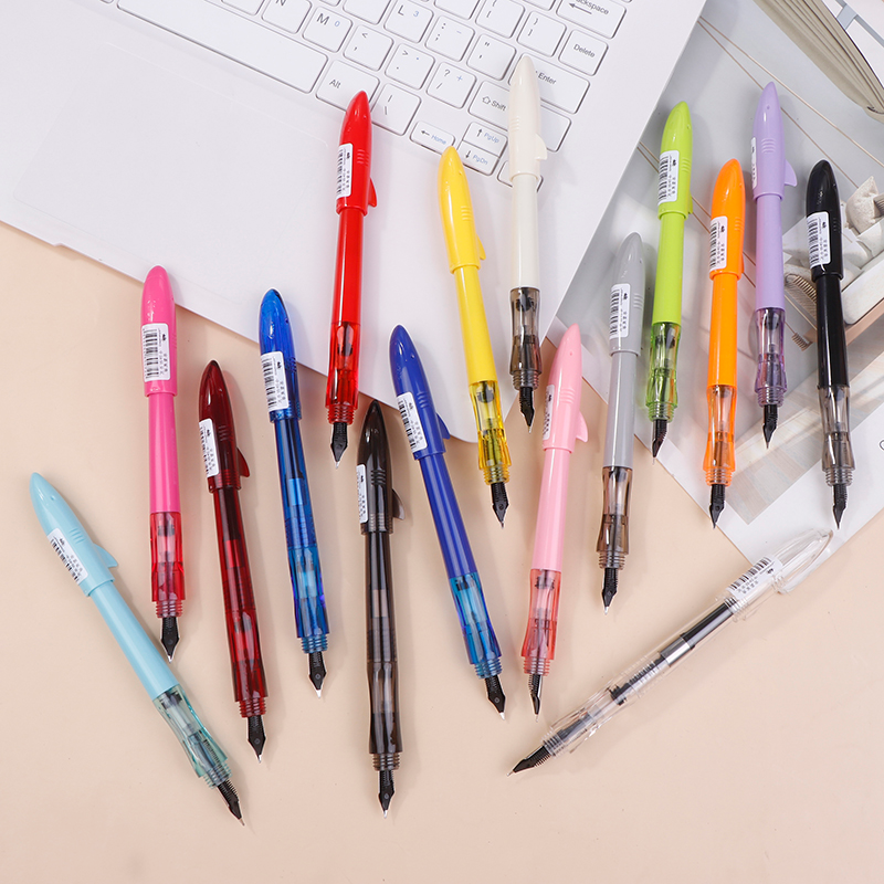 Plastic Fountain Pens 0.5mm F  - مراجعة Fountain Pen Ink وسعره