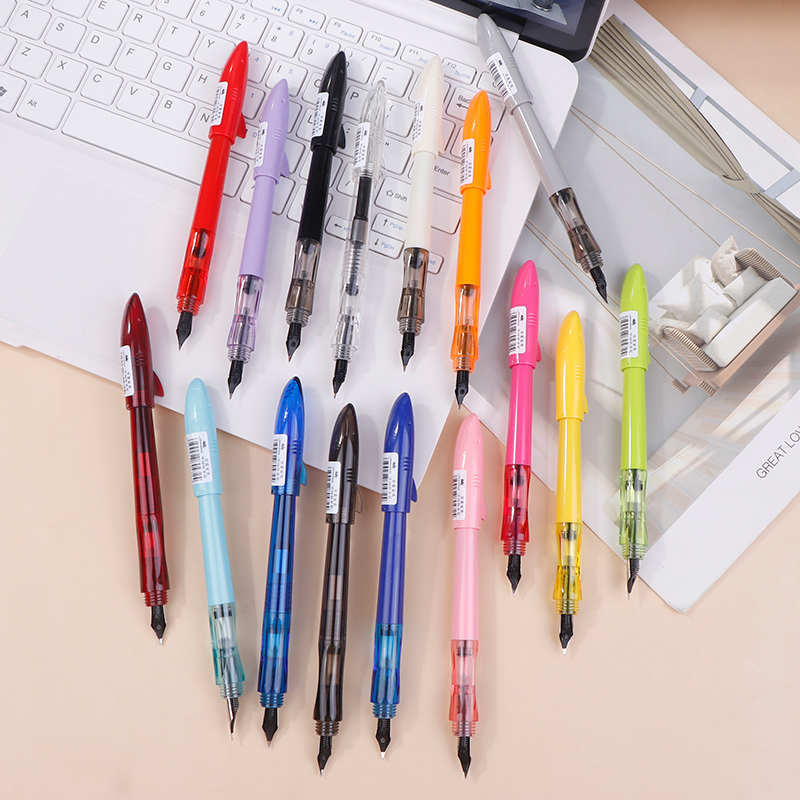 Plastic Fountain Pens 0.5mm F  - مراجعة Fountain Pen Ink وسعره