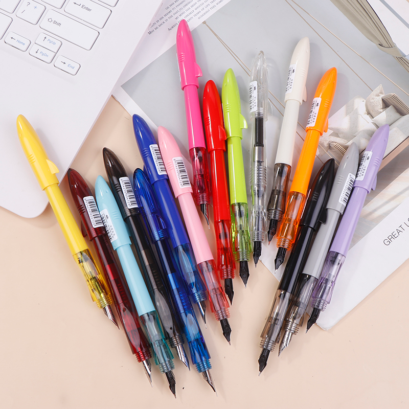 Plastic Fountain Pens 0.5mm F  - مراجعة Fountain Pen Ink وسعره