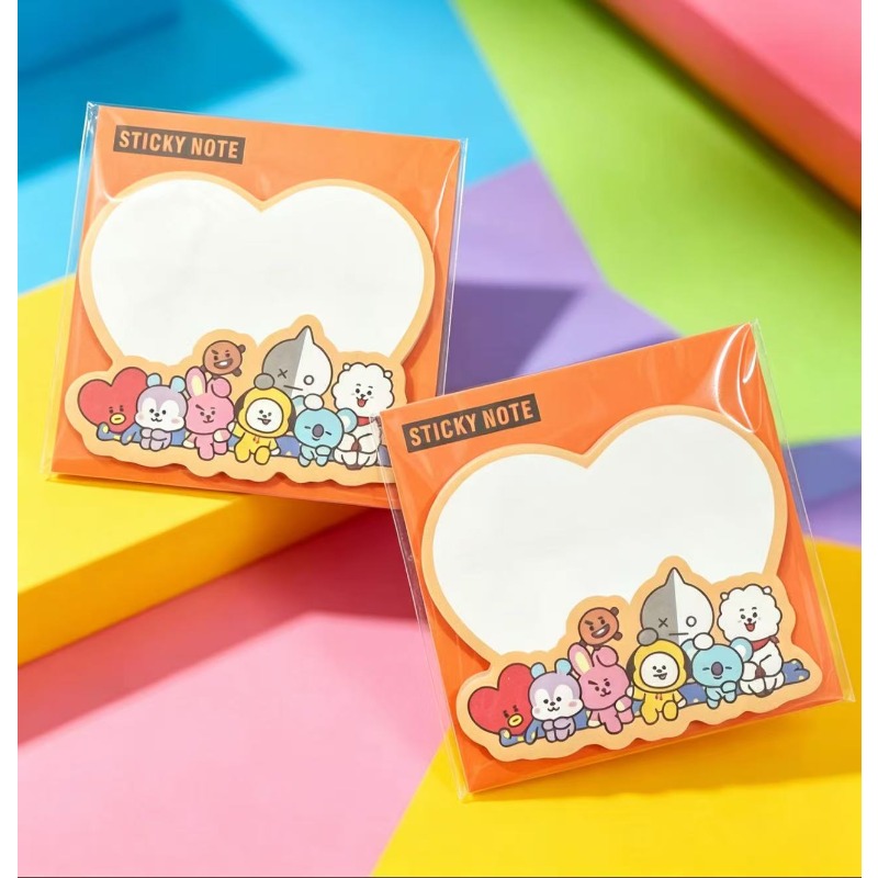 BT21 Creative Cute Sticky Note - مراجعة Memo Pad Sticky وسعره