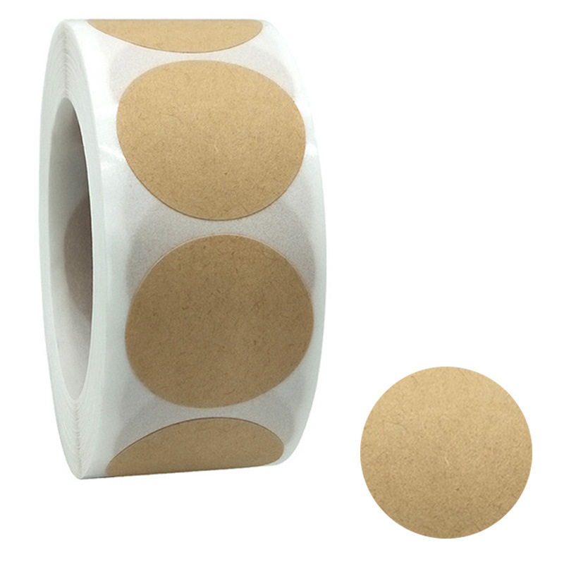 500Pcs Kraft Paper Stickers Ro - مراجعة Letter Envelope Kraft وسعره
