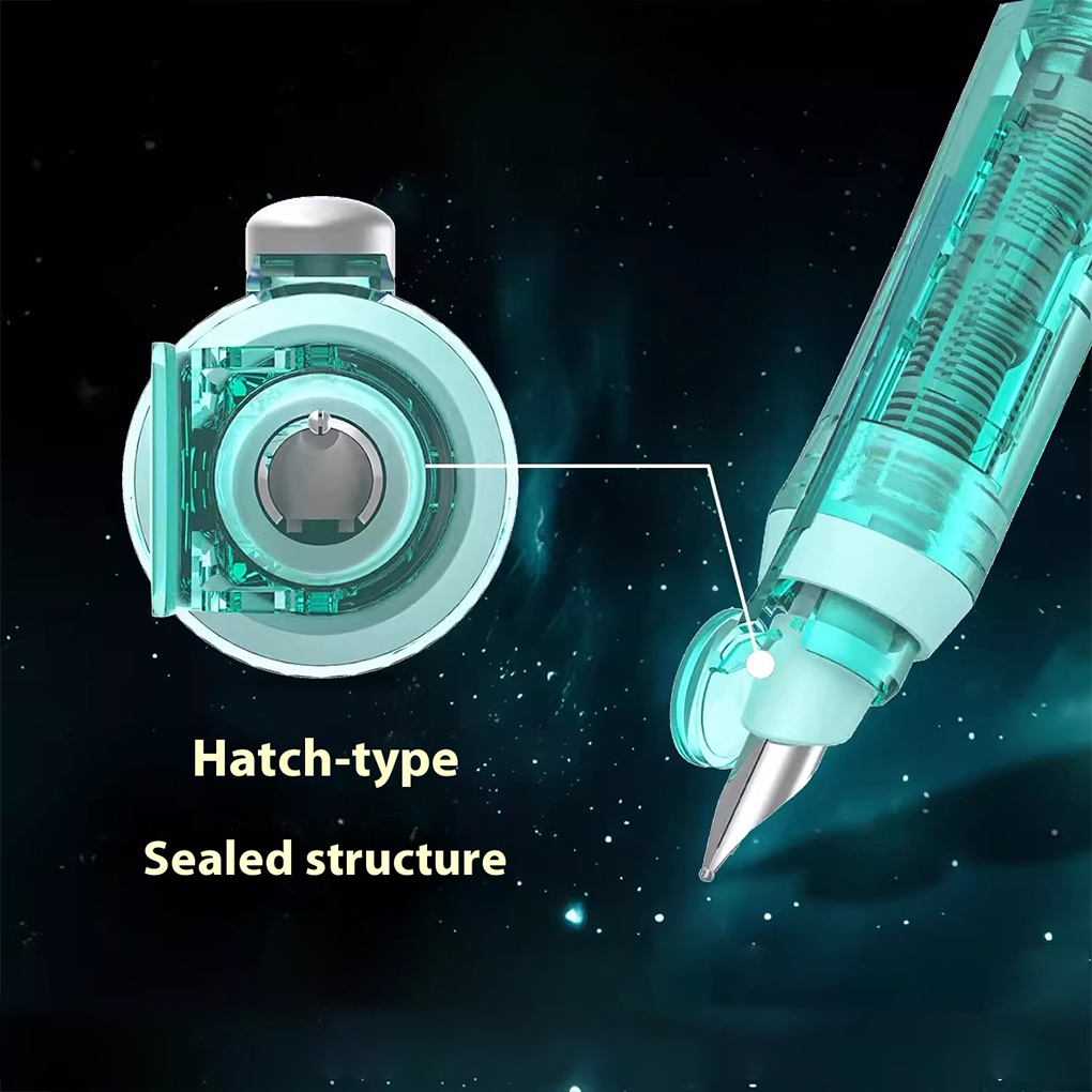 Retractable Fountain Pen Blue  - مراجعة Fountain Pen Ink وسعره