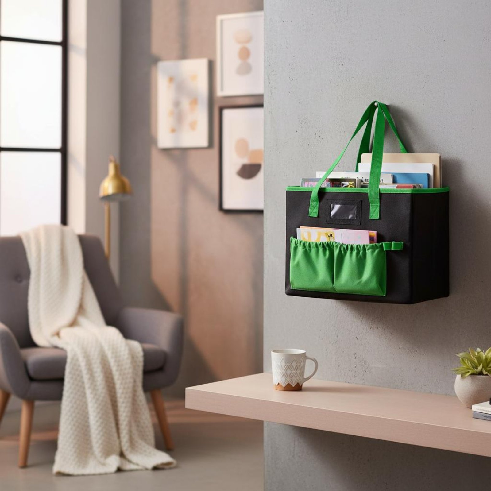 Foldable File Folder Tote Stur - مراجعة File Folder Hanging وسعره