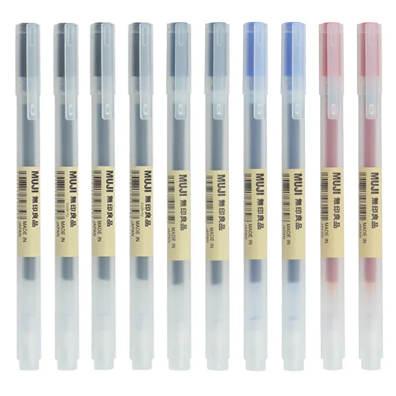 10-30Pcs/Set 0.38/0.5mm Gel pe - مراجعة Stationery Supplies Business وسعره