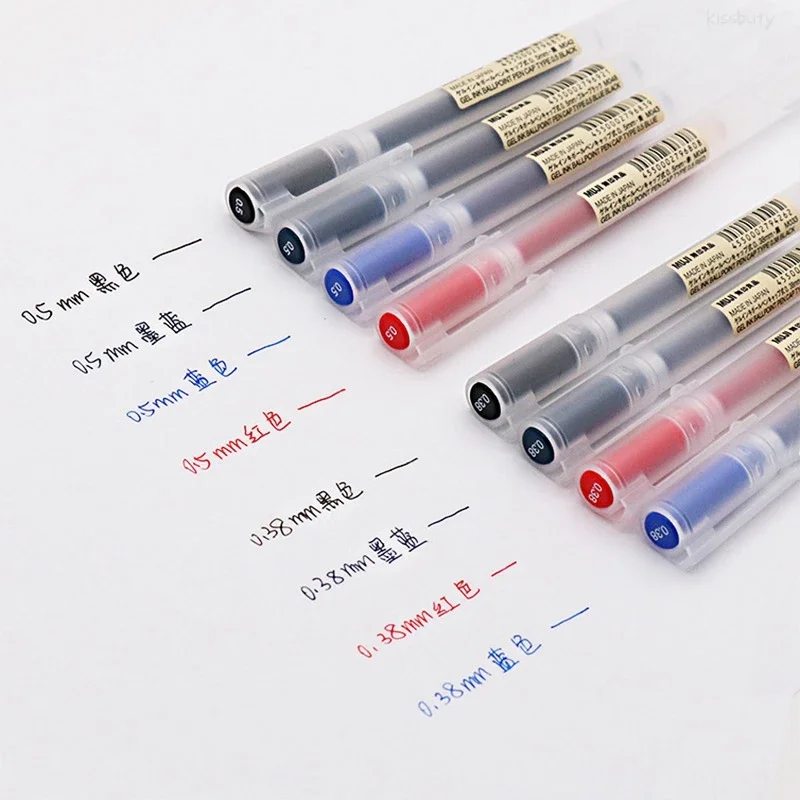10-30Pcs/Set 0.38/0.5mm Gel pe - مراجعة Stationery Supplies Business وسعره