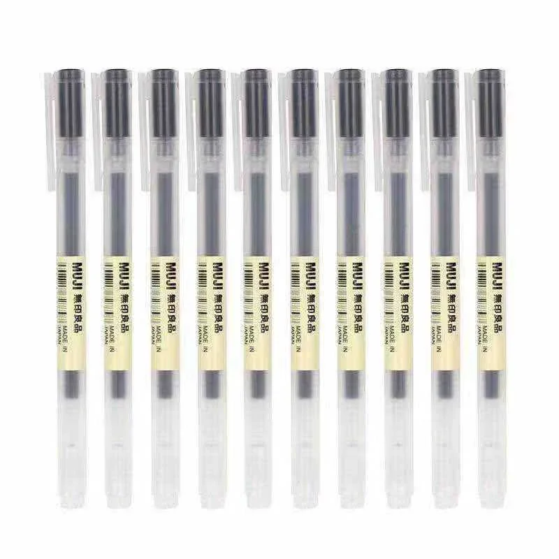 10-30Pcs/Set 0.38/0.5mm Gel pe - مراجعة Stationery Supplies Business وسعره