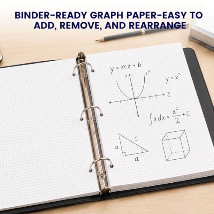 Graph Paper Filler Paper, 100  - مراجعة Paper Punch 3 Hole وسعره