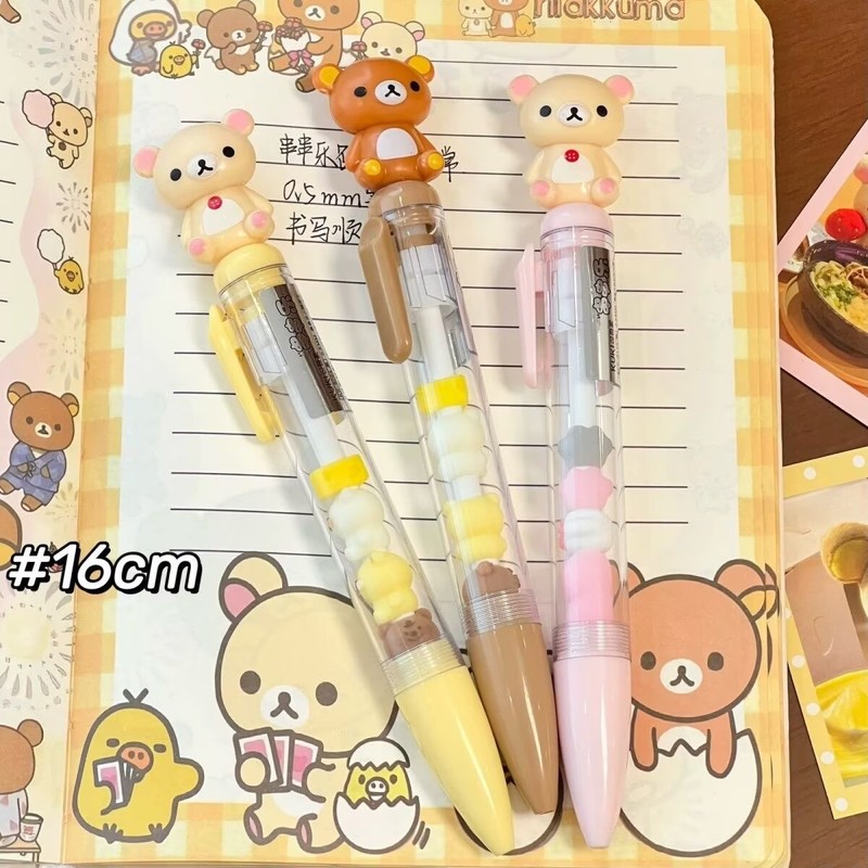 Rilakkuma Beaded Gel Pen Carto - مراجعة Stationery Warehouse وسعره