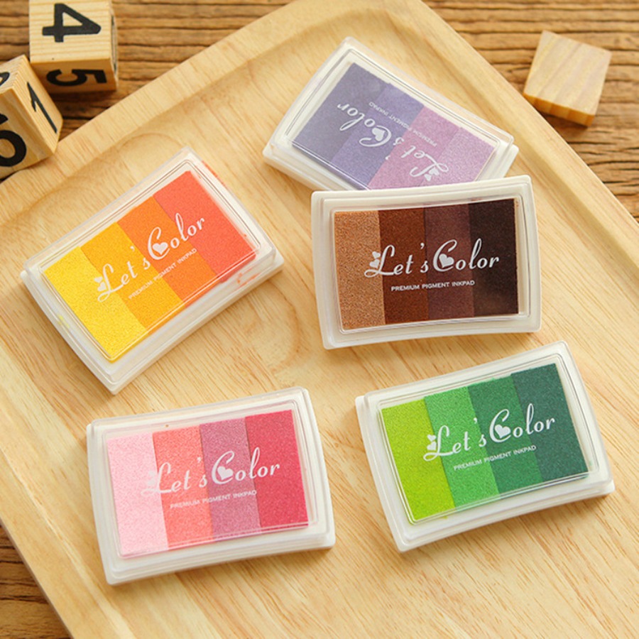Gradient Color Craft Ink Pad C - مراجعة Self Inking Stamp وسعره