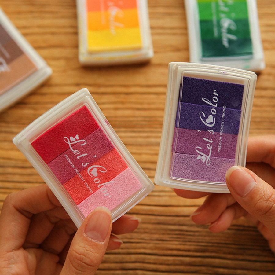 Gradient Color Craft Ink Pad C - مراجعة Self Inking Stamp وسعره