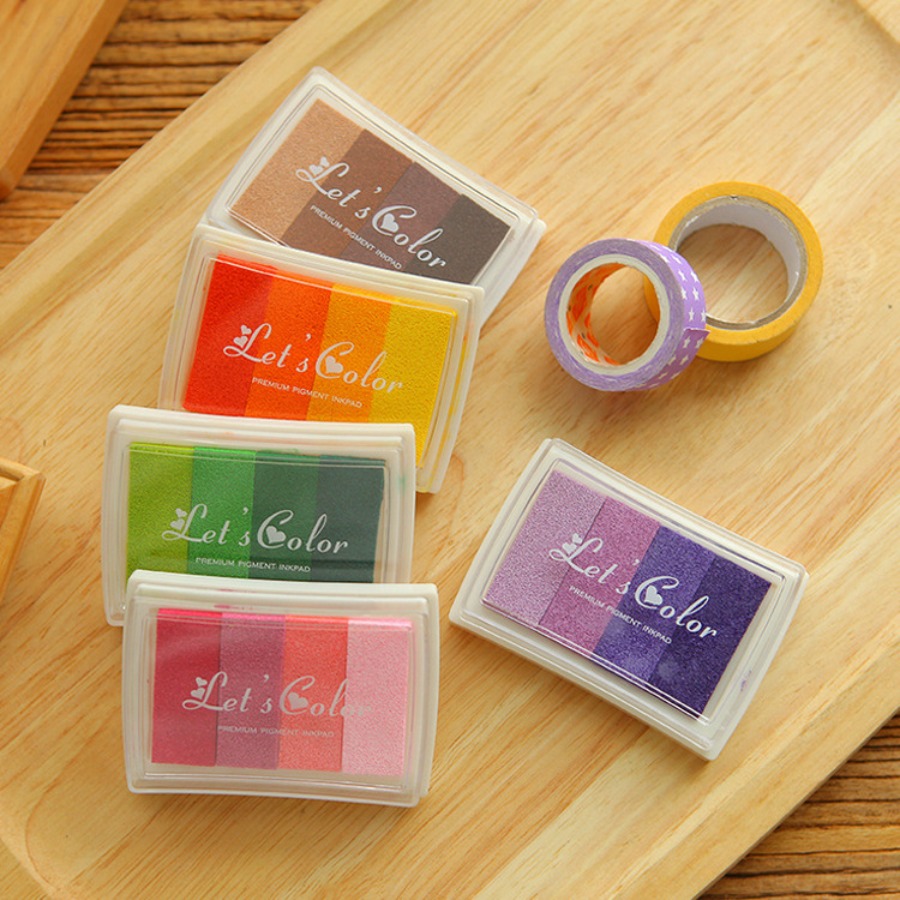 Gradient Color Craft Ink Pad C - مراجعة Self Inking Stamp وسعره