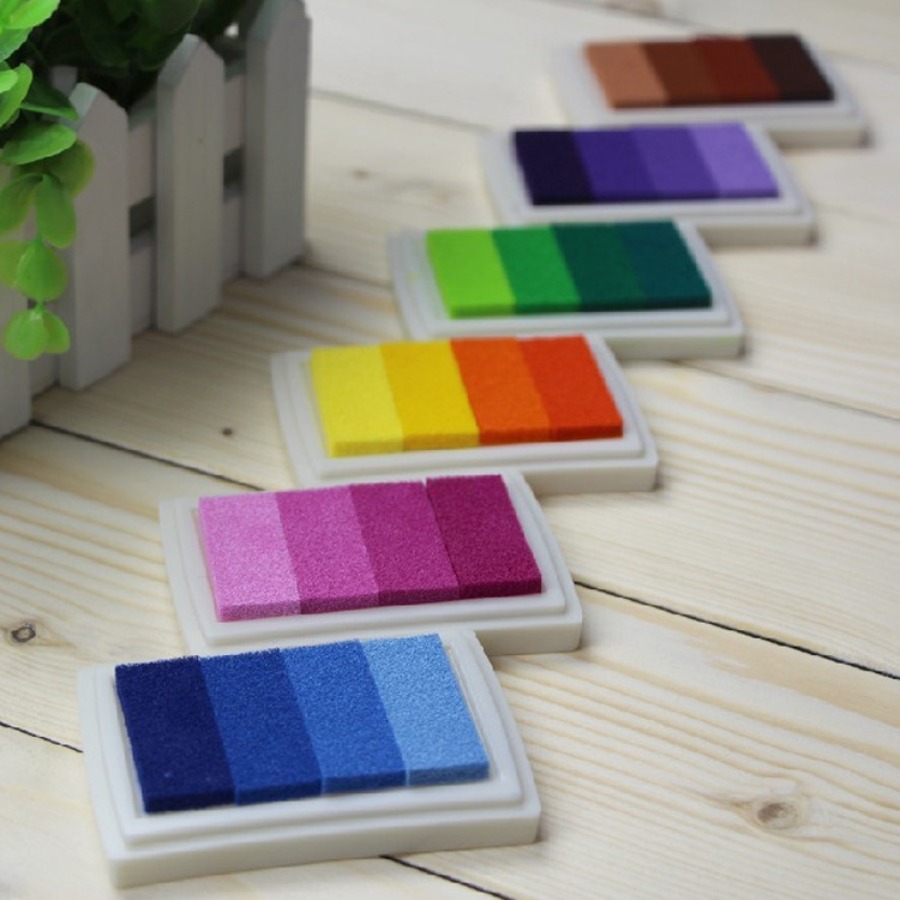 Gradient Color Craft Ink Pad C - مراجعة Self Inking Stamp وسعره