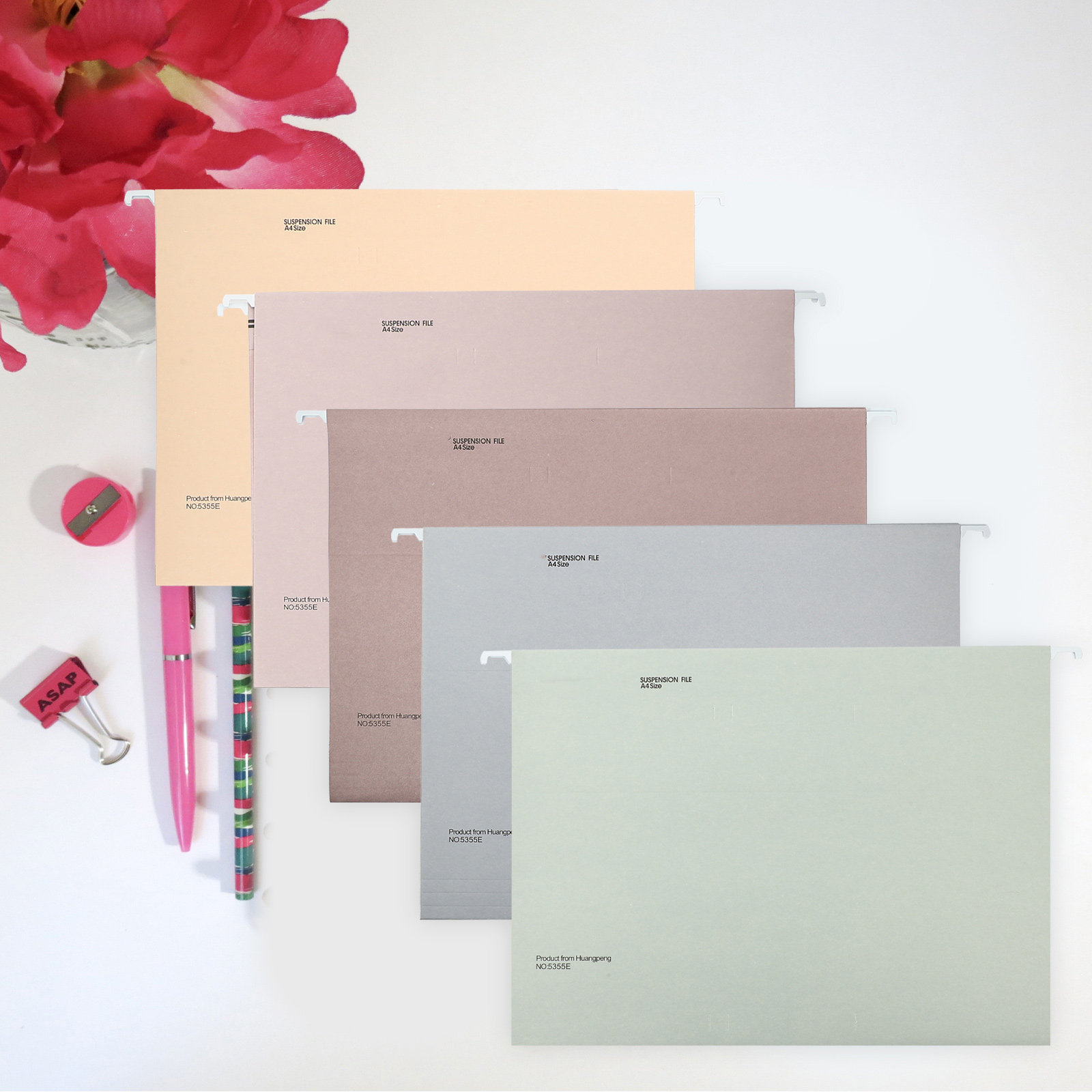 5Pcs Hanging File Folder Stron - مراجعة File Folder Hanging وسعره