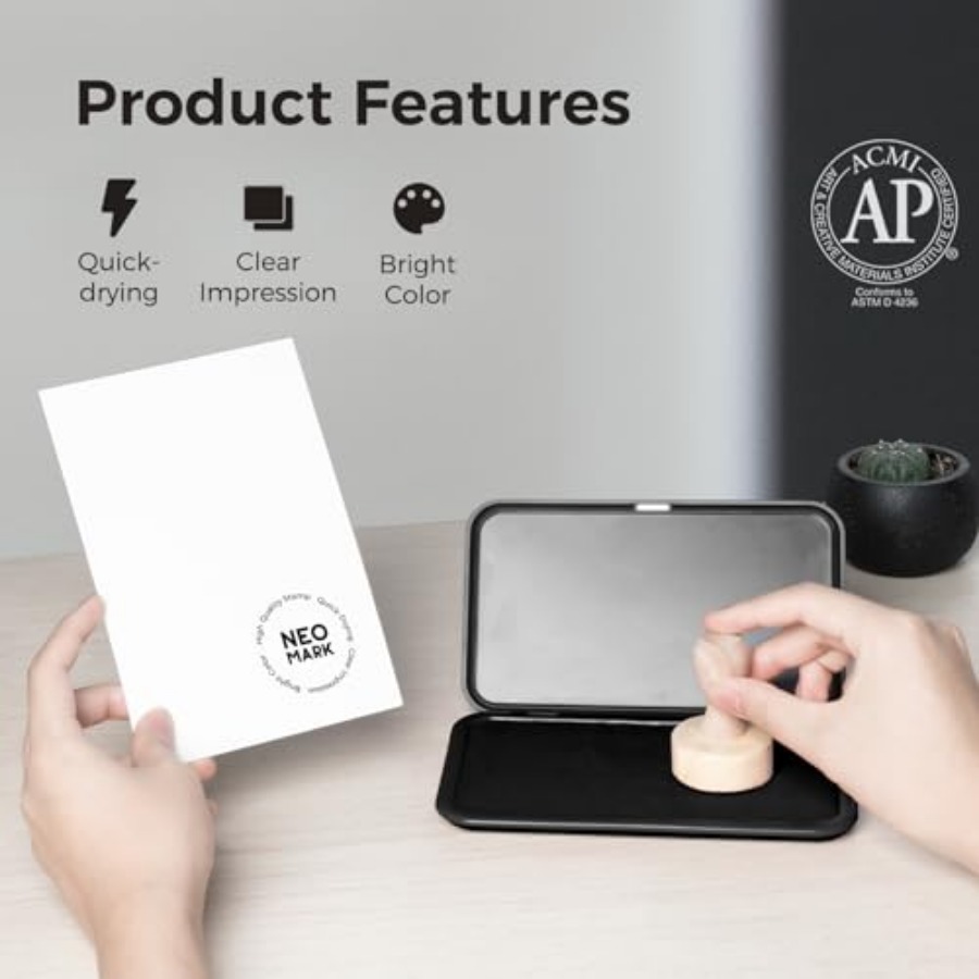 Premium Stamp Ink, 2 Pack Quic - مراجعة Self Inking Stamp وسعره
