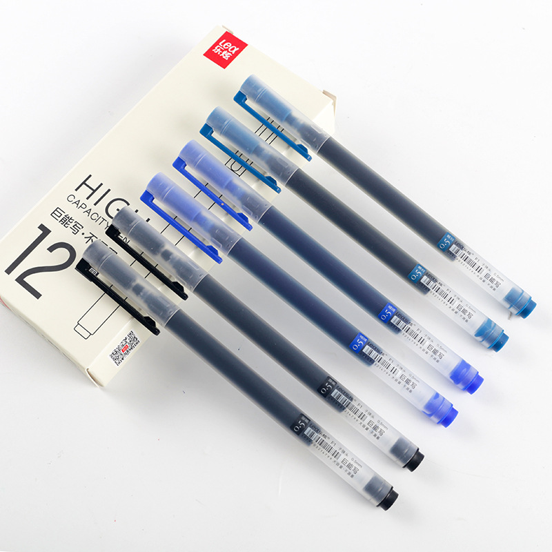 12/6Pc/Lot Gel Pen 0.5MM Ink S - مراجعة Stationery Supplies Business وسعره