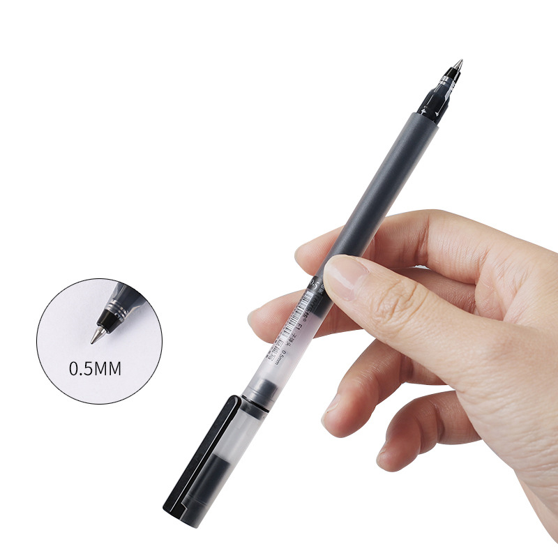 12/6Pc/Lot Gel Pen 0.5MM Ink S - مراجعة Stationery Supplies Business وسعره