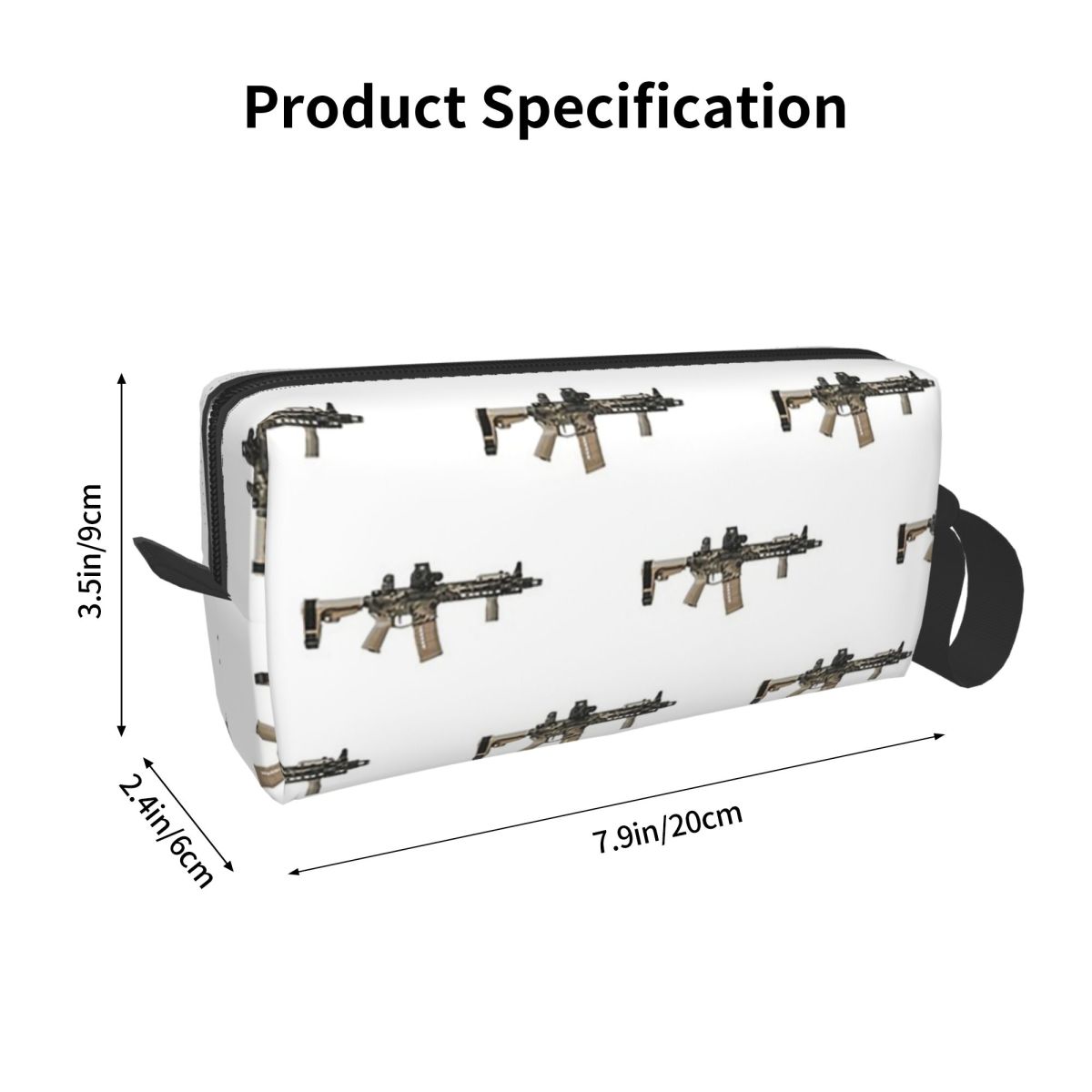 AR-15 Tan Camo Gun White Penci - مراجعة Tan Stationery & Office Supply وسعره