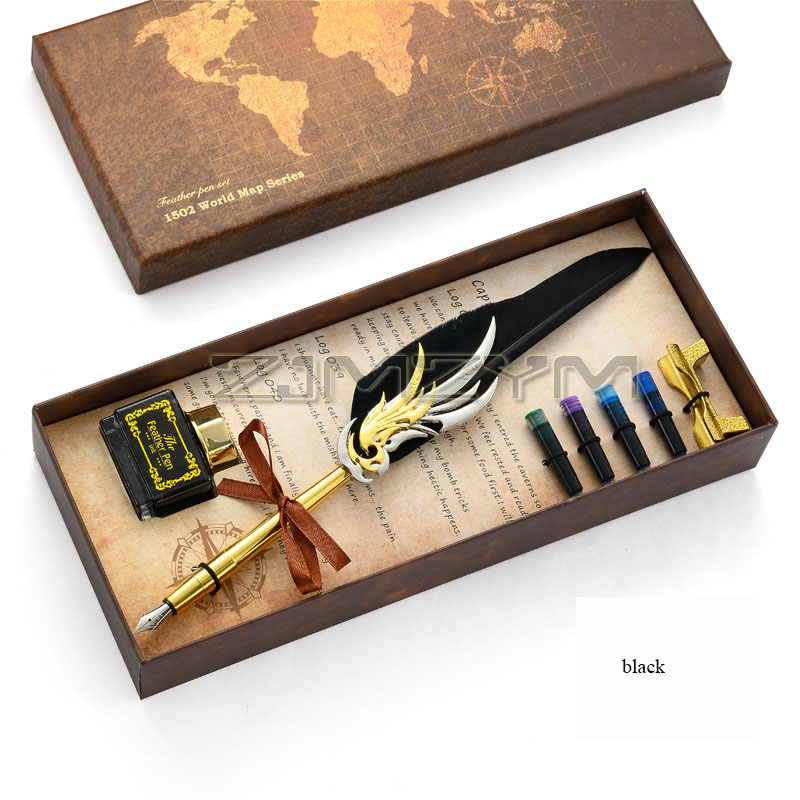 New Feather Pen Luxury Fountai - مراجعة Fountain Pen Ink وسعره