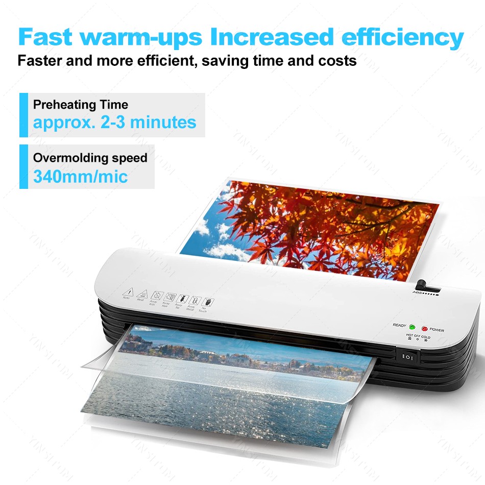 SL299 Hot and Cold Laminator M - مراجعة Document Laminator Pouch وسعره