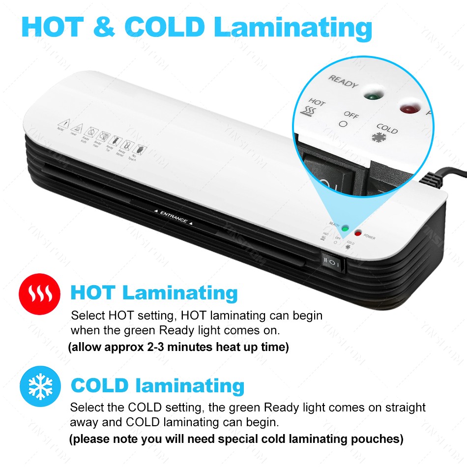 SL299 Hot and Cold Laminator M - مراجعة Document Laminator Pouch وسعره