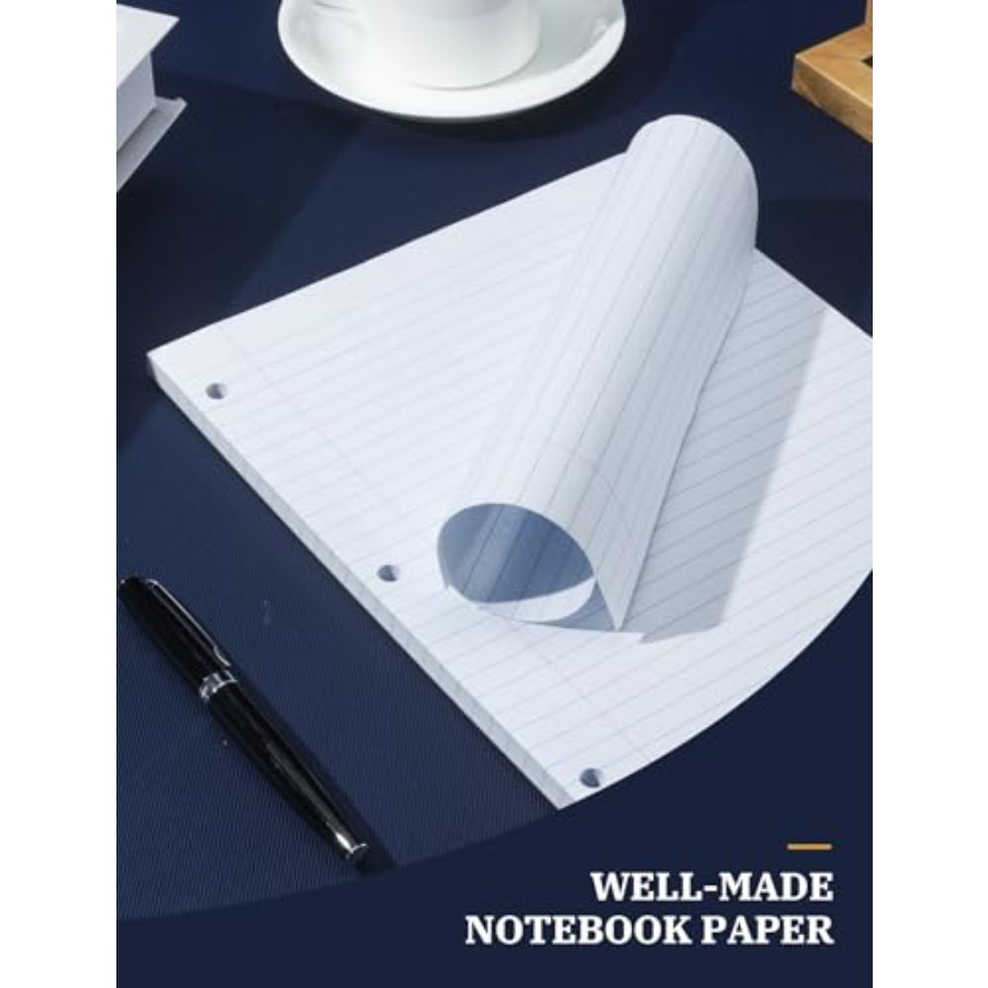 Loose Leaf Paper 8.5 x 11, Loo - مراجعة Paper Punch 3 Hole وسعره