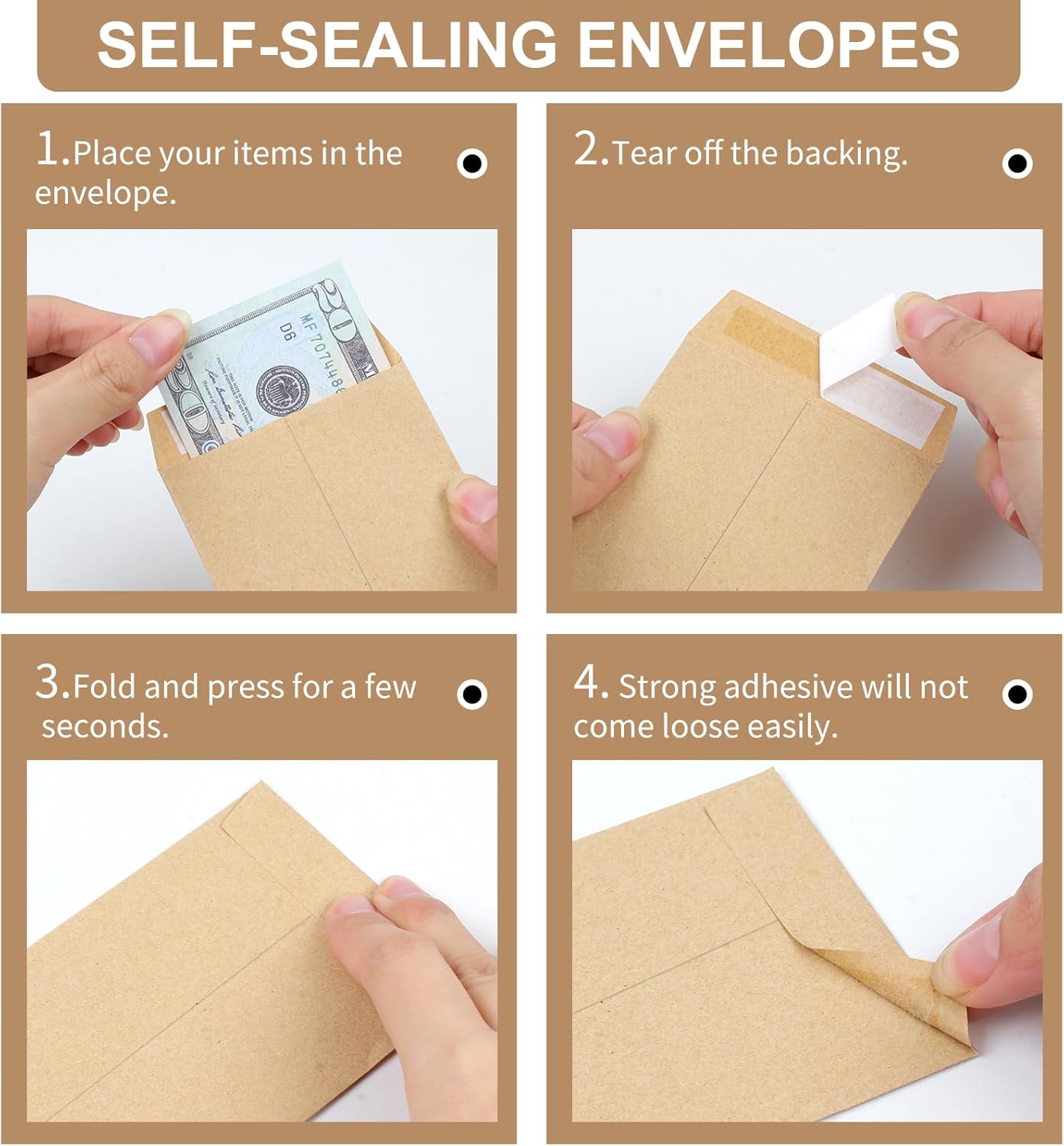 120 Cash Envelopes for Money K - مراجعة Letter Envelope Kraft وسعره